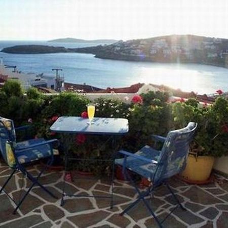 Meltemi Aparthotel Batsi Exterior foto